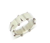 Ringe 4US: Cesare Paciotti Herr in Stahl 4UAN0436/22-22 - 4UAN0436/22-22